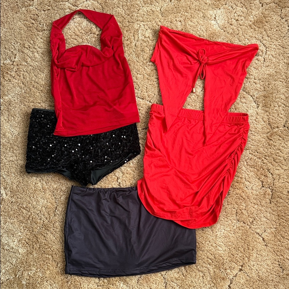 SHEIN Sm & Med Skirt and Short Set
